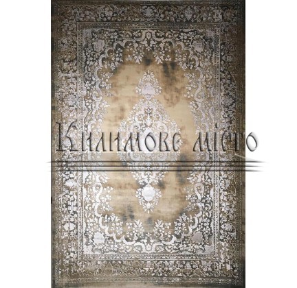 Акриловый ковер IKON IK01B , CREAM BROWN - высокое качество по лучшей цене в Украине.